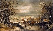 Winter Landscape with The Flight into Egypt Joos de Momper